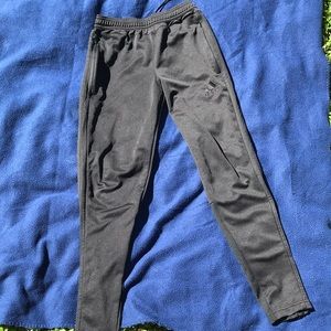 Adidas black slim fit joggers